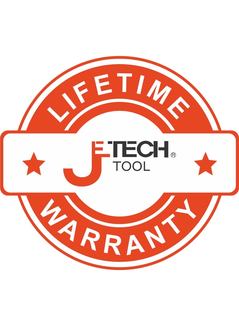 jetechtool Jetech 1/2 - Inch Drive Flex Handle, 10 Inches Long Extension Breaker Bar, Hinge Handle, Chrome Vanadium Steel Made, FH1/2-10 - Image 3